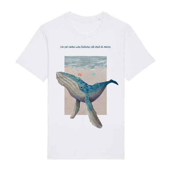 T-shirt da uomo | Balena | Edoardo Gamba